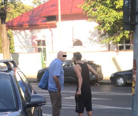 Băiatul Clejanilor, comportament de mahala! A amenințat cu bătaia un bătrân