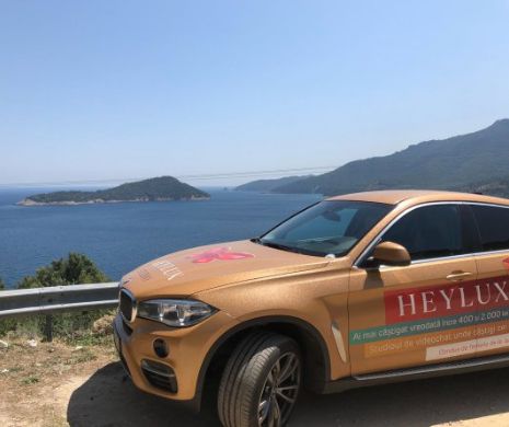 BMW-urile aurii de la Studioul Heylux atrag atenția în Iași (P)
