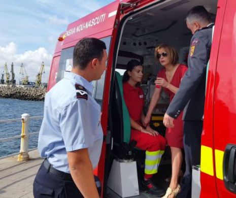 EMOȚII de ZIUA POMPIERILOR la Constanța. INTERVENȚII de URGENȚĂ în timpul festivităților