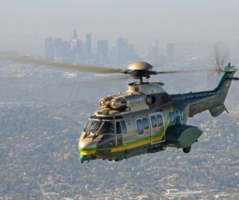 INCIDENT AVIATIC. Un elicopter care transporta ȘAPTE PERSOANE s-a PRĂBUȘIT