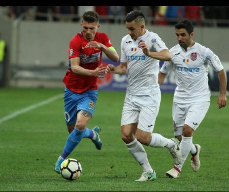 Liga 1 Betano. A 6-a remiză consectuivă între CFR Cluj și FCSB. Campioana rămâne în afara podiumului
