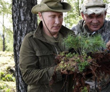 Paranoia sau cult al personalităţii?  „Tele-Putin”, DEBARCĂ pe micile ecrane ruseşti. Debut fulminant cu un preşedinte plin de sănătate în faţa naturii sălbatice din Siberia