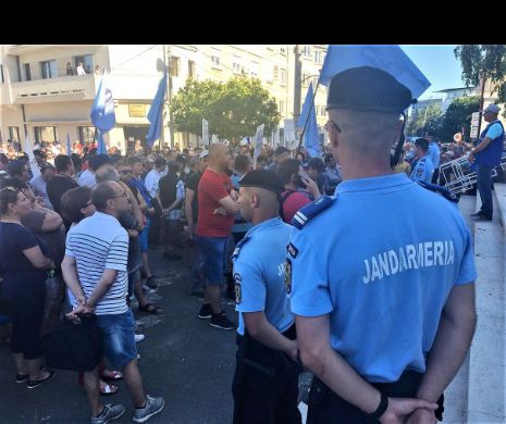 PROTEST de AMPLOARE al SINDICALIȘTILOR din PENITENCIARE