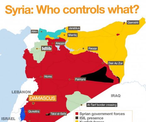 Siria - Războiul asimetric dintre SUA şi Iran