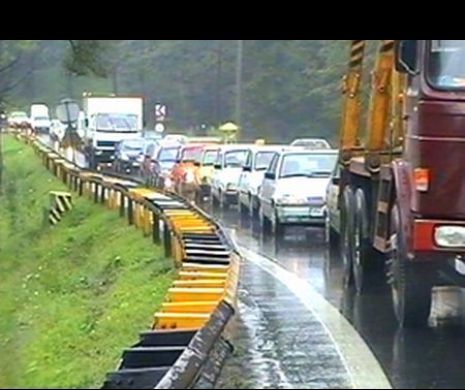 TRAFIC: Aglomerație mare pe DN 1 PLOIEȘTI – BRAȘOV
