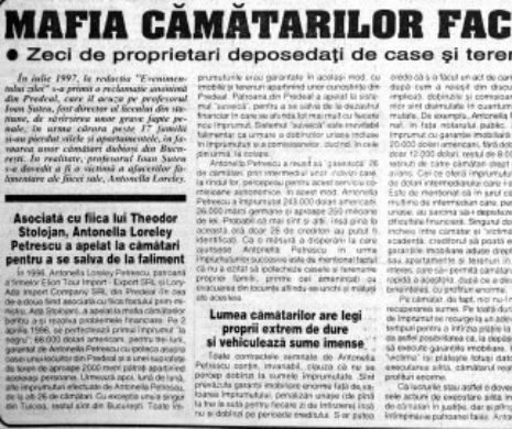 Zeci de proprietari au fost deposedați de case și terenuri de Mafia cămătarilor din Predeal