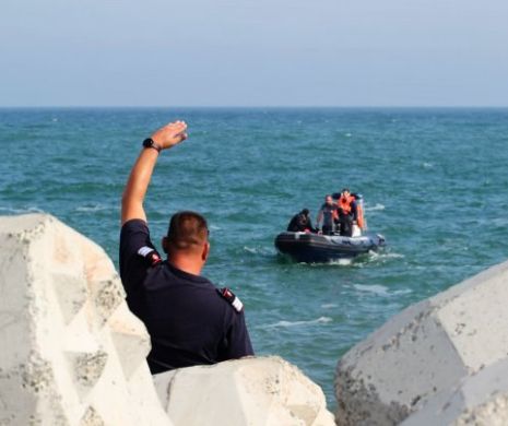 Alertă pe mare. Intervenție în dreptul plajei din Constanța