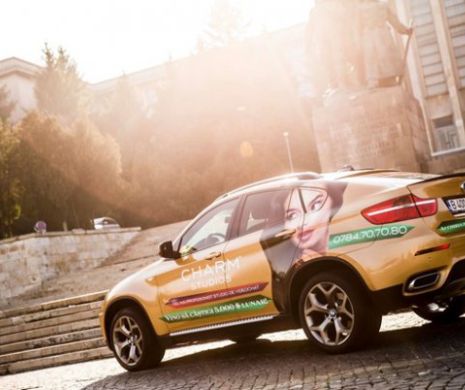 BMW-urile aurii de la Charm Studios, parcate in tot Bucurestiul (P)