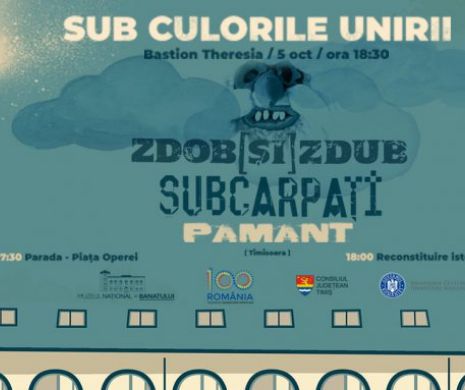 Culorile unirii. Spectacole și paradă pentru timișoreni