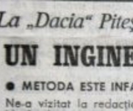 De la uzina Dacia din Colibași se fura cu pisica personală