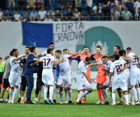 Paradox la Cluj. CFR trăiește în haos, dar e lidera turului