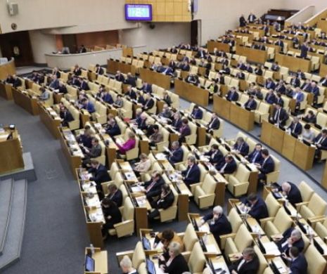 Rusia a luat o DECIZIE ULUITOARE înainte de alegeri. Proiectul a fost adoptat de Duma de Stat