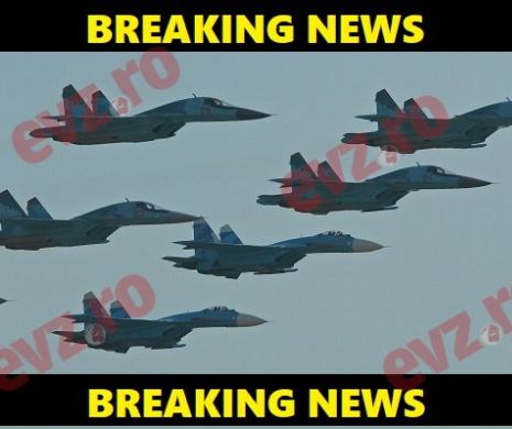 SFIDĂRILE Moscovei: avion de luptă RUSESC, interceptat în spațiul aerian românesc!