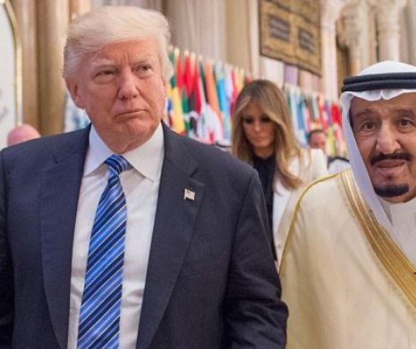 TRUMP i-a zis-o de la obraz REGELUI Arabiei Saudite