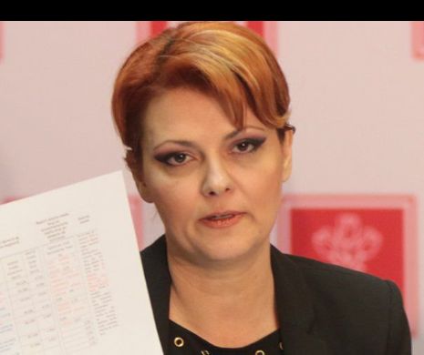 Veste despre SALARII de la Olguța Vasilescu. REPLICĂ ACIDĂ a ministrului Muncii