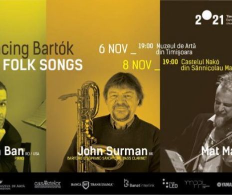 Arheologie culturală. Trei ”scari” ai jazz-ului mondial îl reinterpretează pe Bela Bartok