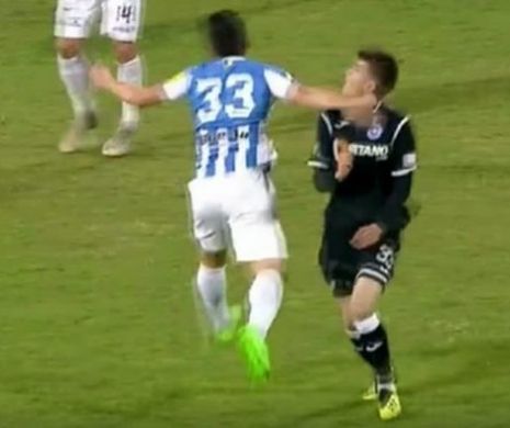 SANCȚIUNE DRASTICĂ pentru fotbalistul care a comis un FAULT ÎNSPĂIMÂNTĂTOR în Liga I