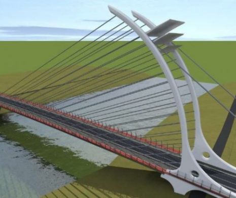 Falcă face pod peste Mureș cu bani europeni