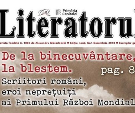 „Literatorul”, o revistă istorică revine la viață