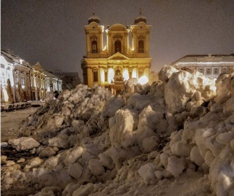 Poliția investighează halul în care (nu) s-a făcut deszăpezire în Timișoara