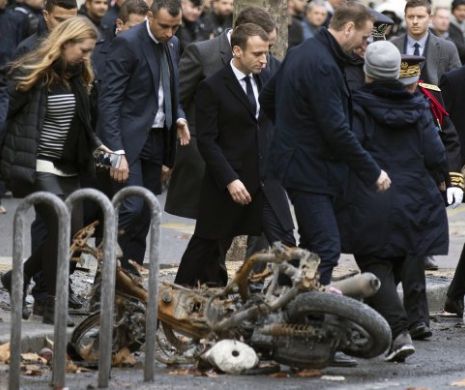 Țara îi arde și Macron luptă contra încălzirii globale