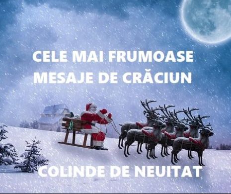 Trăieşte MAGIA Crăciunului. Mesaje pentru familie şi prieteni