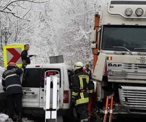 Accident rutier GRAV pe DN7. Un bărbat a intrat în stop cardio-respirator