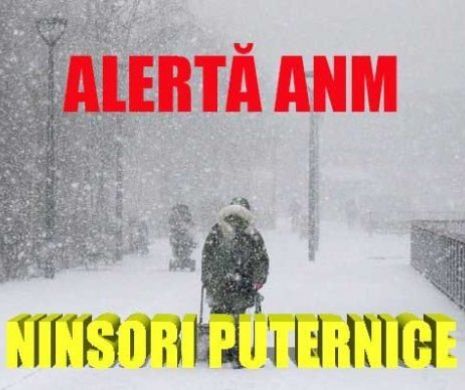 Zăpada ajunge în Capitală! Totul devine alb. ANM, informații de ultim moment