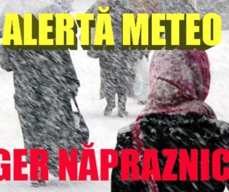 METEO. Avertizare ANM. GERUL loveşte NĂPRAZNIC România