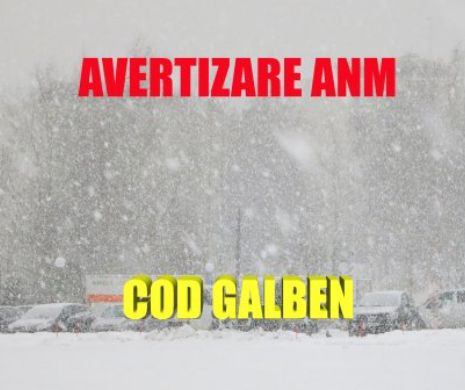 METEO. Cod GALBEN de BURNIŢĂ şi POLEI