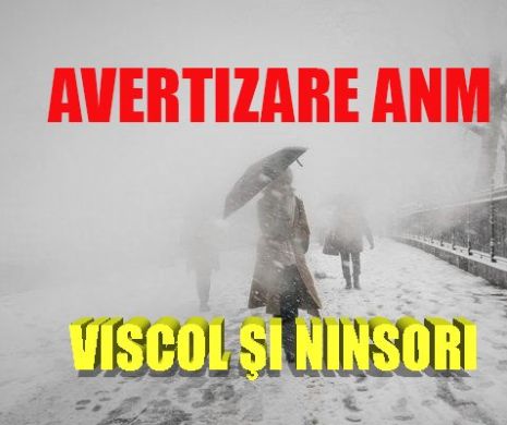 METEO. Vremea se SCHIMBĂ radical. Un val de VISCOL şi NINSORI loveşte ROMÂNIA