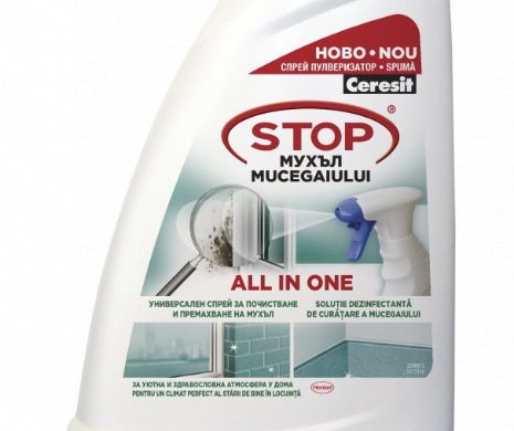 Retragere preventiva a produsului Ceresit Stop Mucegaiului pentru Baie si Ceresit Stop Mucegaiului All in One (500 ml) (P)