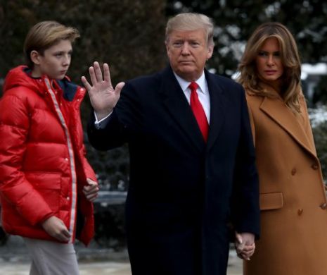 Ce spune Donald Trump despre Super Bowl-ul  american şi ce TEMERI are pentru fiul său Barron