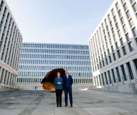 Noul sediu al spionilor germani a fost inaugurat de Merkel