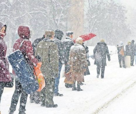 URGIA ALBĂ este în acțiune! Vezi când SCAPI de IARNA GEROASĂ. Avertisment de la ANM