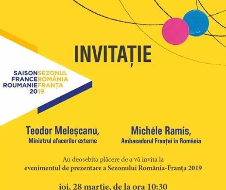 Începe Sezonul România-Franța
