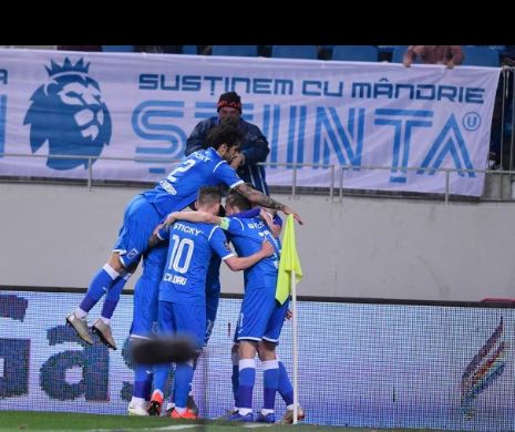LIGA I. CS „U” Craiova urcă pe locul al 2-lea, după victoria cu Astra. Giurgiuvenii n-au primit un penalty și au terminat meciul în inferioritate