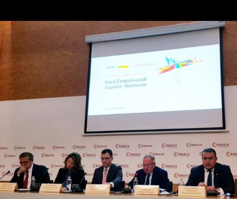 Memorandumul între Camera de Comerț și Industrie  a României și Camera de Comerț a Spaniei a fost semat în prezența ministrului Ștefan Radu Oprea
