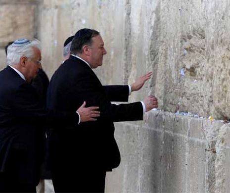 Pompeo sugerează că Dumnezeu l-a trimis pe Trump să salveze Israelul