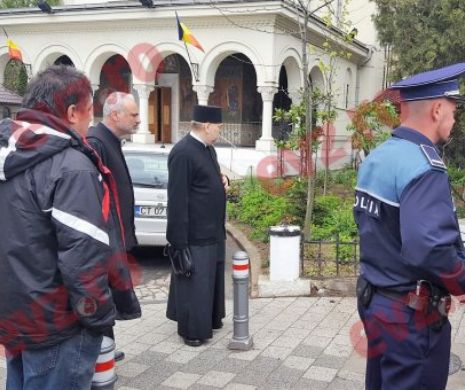 Accident rutier în curtea bisericii, la Constanța