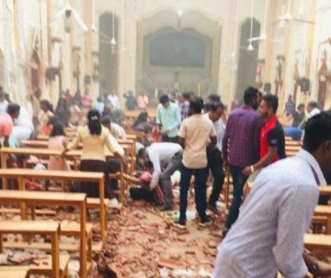 Atacurile din Sri Lanka. Ce au surprins camerele de supraveghere cu numai câteva minute înainte de explozie