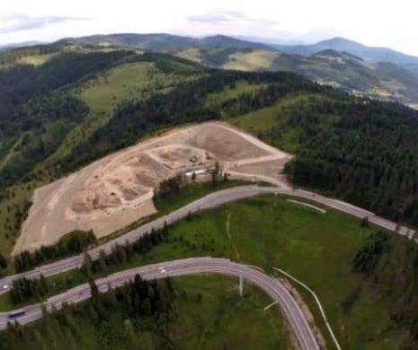Au unit Moldova cu Ardealul cu o groapă de gunoi situată la o mie de metri altitudine