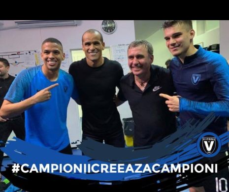 Ianis și Rivaldinho, în numele taților