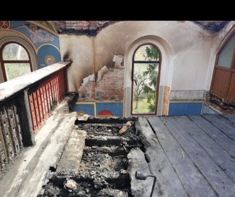 Mitropolia Banatului, apel pentru salvarea bisericii arse duminică la Șuștra