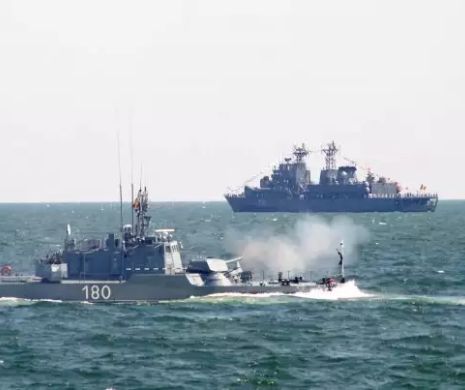 Rusia profită de criză și pornește înfruntarea. Navele NATO, debusolate în Marea Neagră