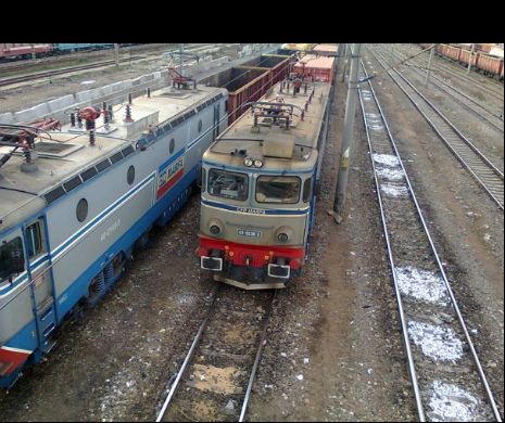 Jaf ca în filme pe calea ferată. Tren atacat la Constanţa
