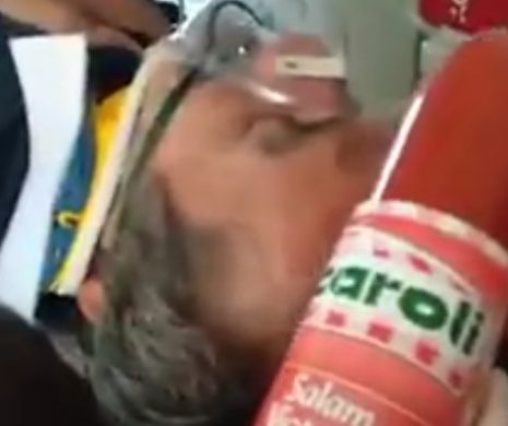 Bătut cu salamul, chiar de medicii români. S-a întâmplat într-o ambulanță. Pacientul era inconștient