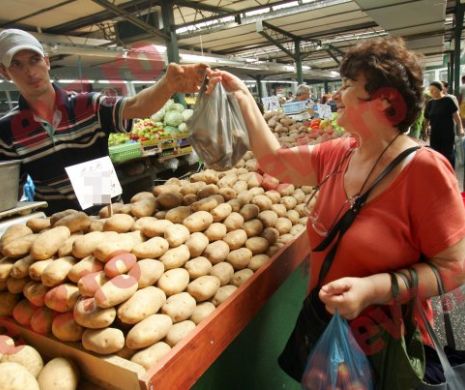 Cartofii, mai scumpi decât cireșele