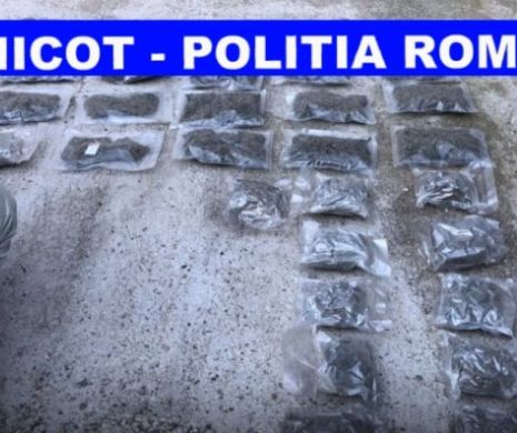 Traficant de droguri grec, prins în România. Rețea destructurată de DIICOT și Poliția Română