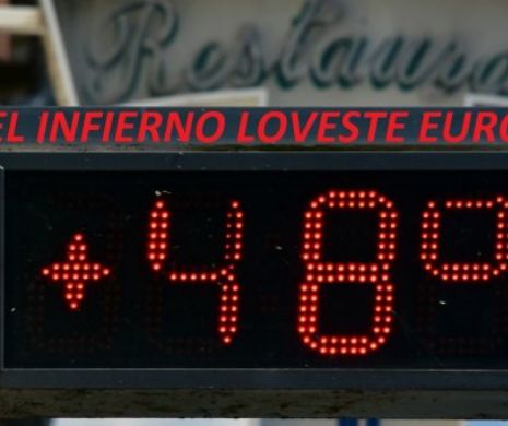 Val de caniculă extrem de periculos! 47 de grade Celsius. „EL INFIERNO” lovește Europa